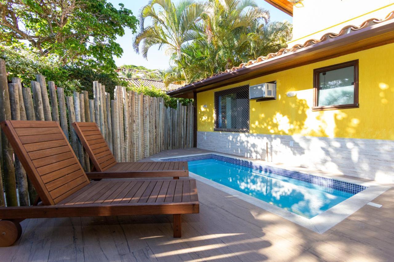 Praia Da Ferradura Com Quatro Suites E Piscina. Armacao dos Buzios Luaran gambar